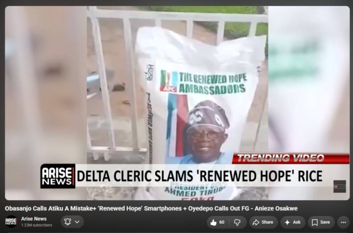 Wonders of President Tinubu and APC government.