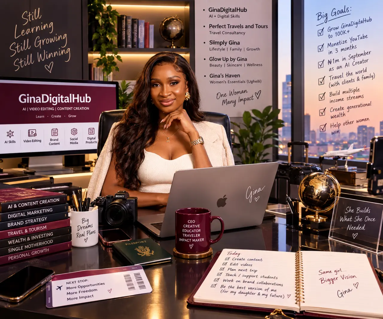 One thing I've noticed about business is that sometimes we spend too much time trying to LOOK succes...