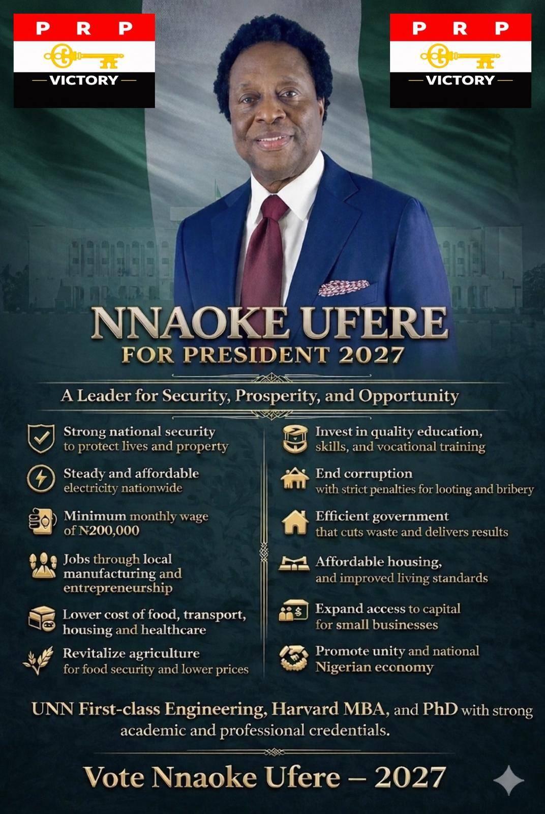 *Dr. Nnaoke Ufere* brings together talent, strong intellectual capacity, deep policy expertise, and...