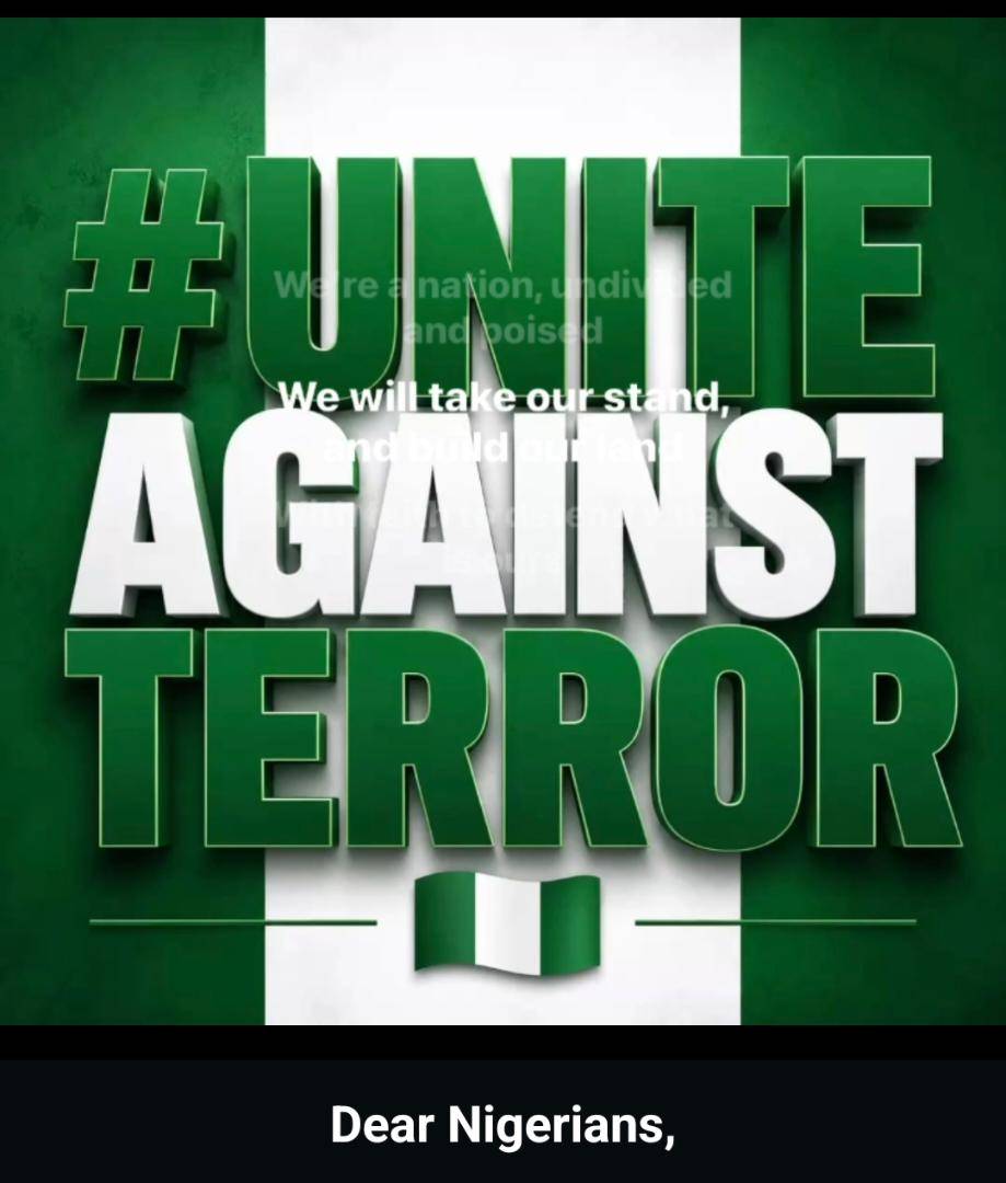 I strongly believe in Nigeria and the potential it possess. So let us come together and👇
