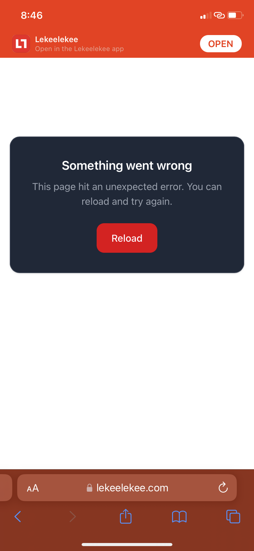 Using the browser this what happening each time I want to text someone it wonβt open. Can someone do...