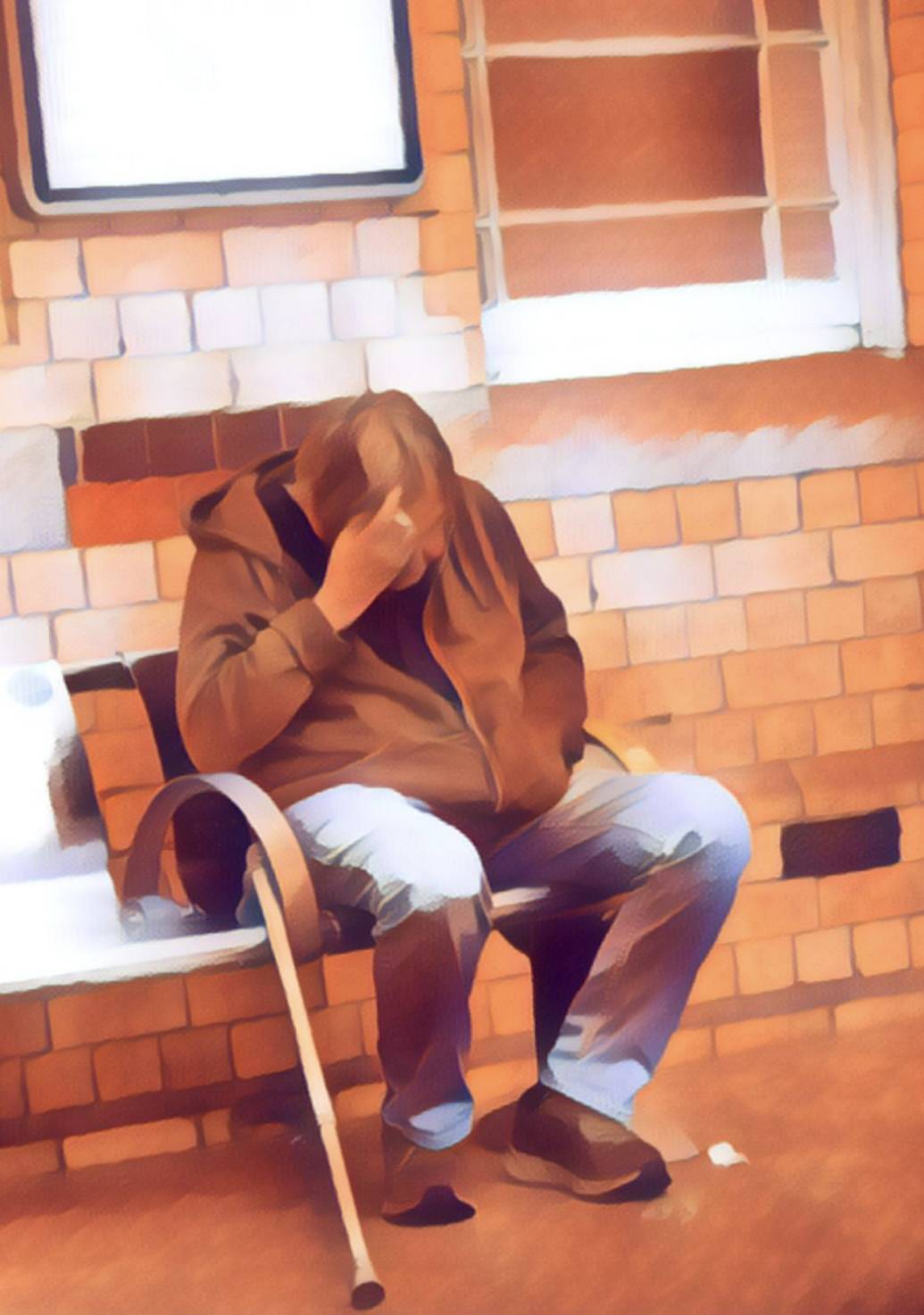 While painting this picture, it dawned on me that life hits different.
It doesn't visit us all the s...