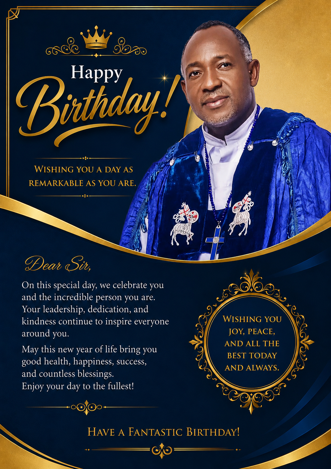 Happy birthday God's General
