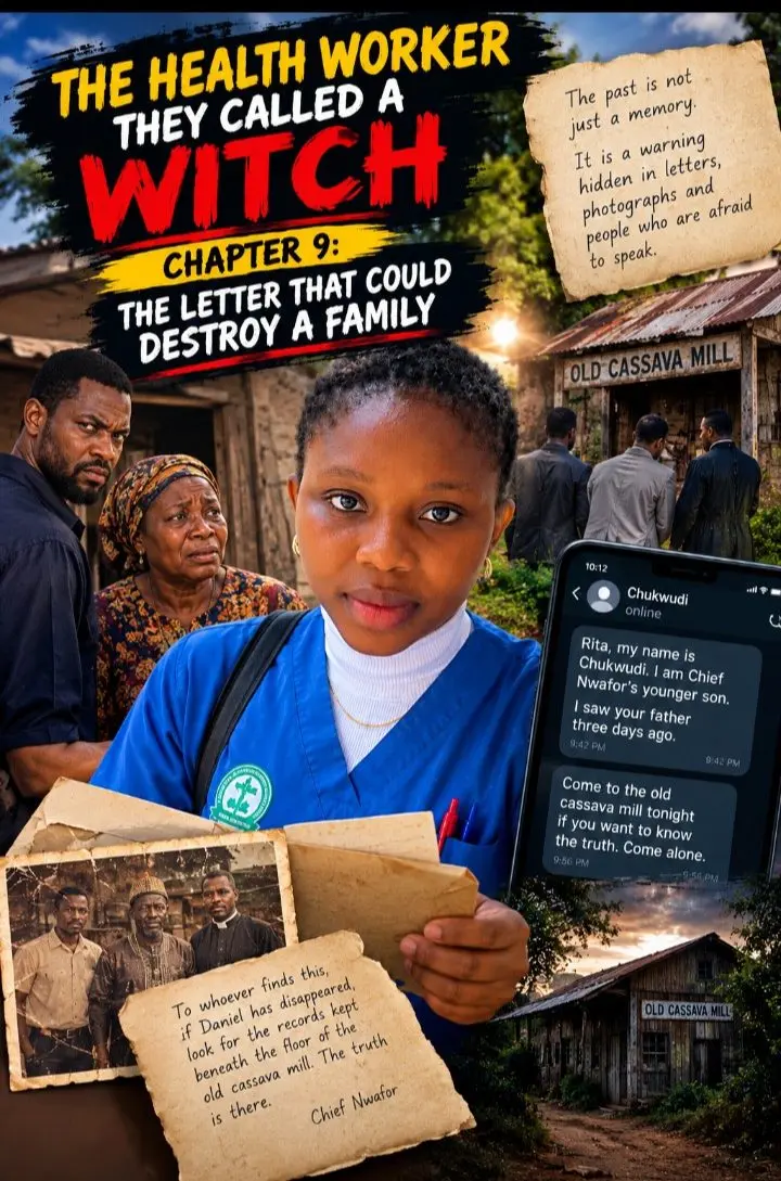 ๐ THE HEALTH WORKER THEY CALLED A WITCH
CHAPTER 9: THE LETTER THAT COULD DESTROY A FAMILY
The doo...