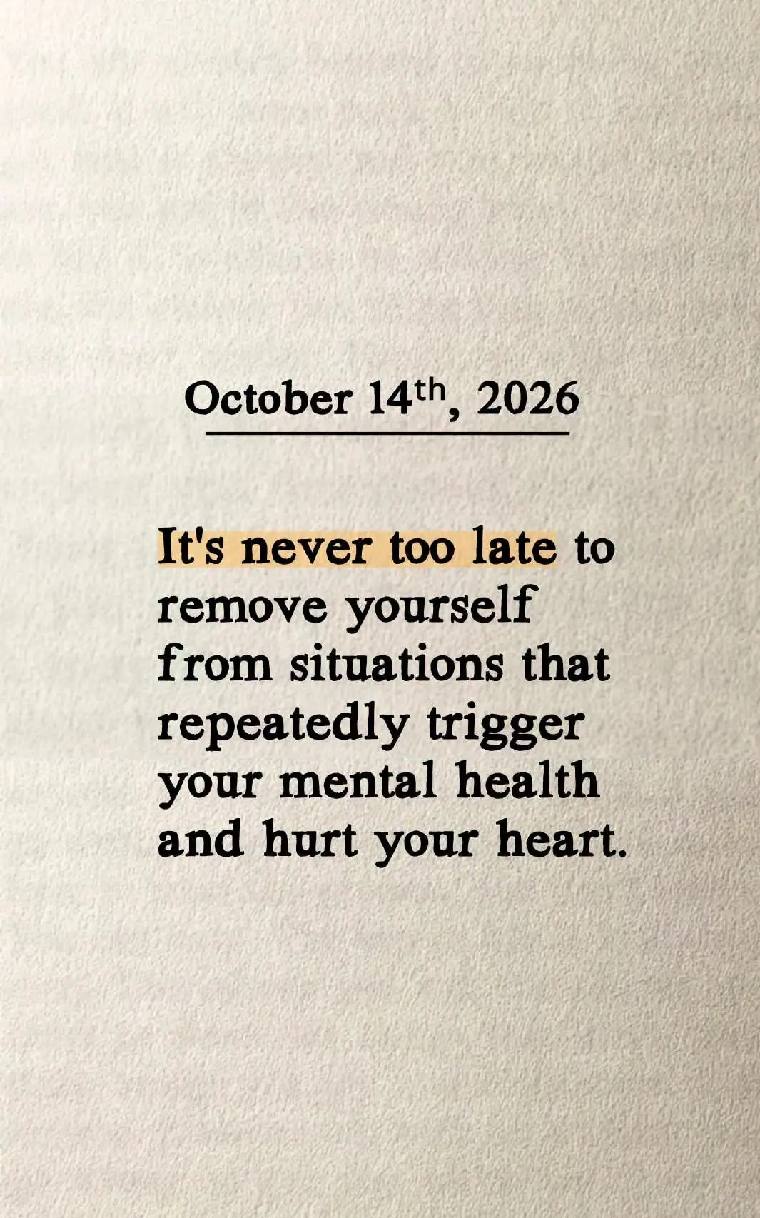 I say make I remind you,it's never too late Reminder ๐ฏ