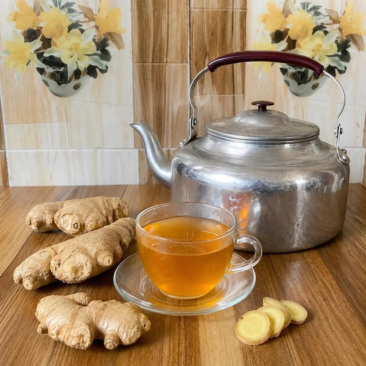 Many people have ginger in their kitchen but don’t know they can turn it into a healthy tea with sev...