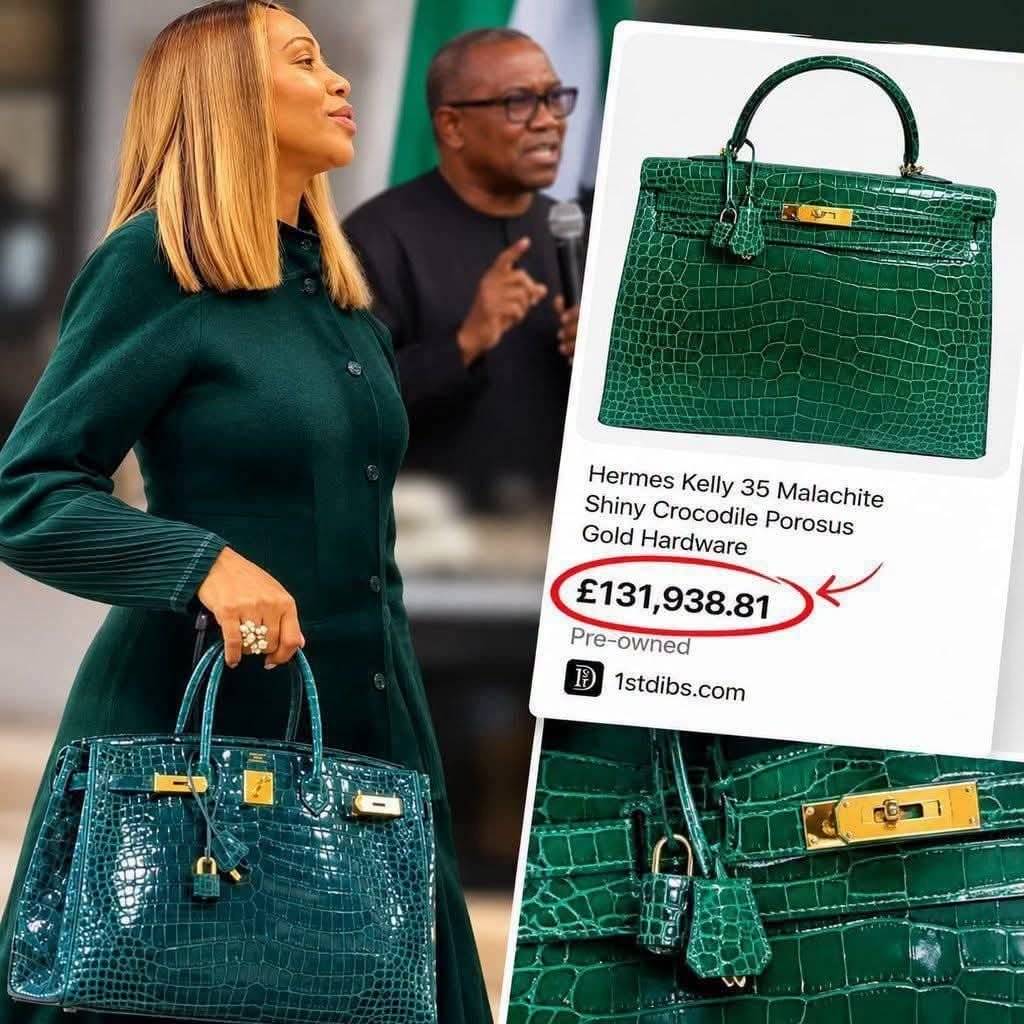 Mr. No Shishi, who only has one shoe and one wrist watch yet one of the bags his wife uses is over N...