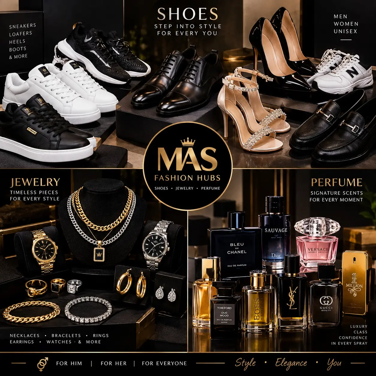Choose your personality π
A β βGive me beautiful shoes.β π
B β βJewelry first, questions later.β...