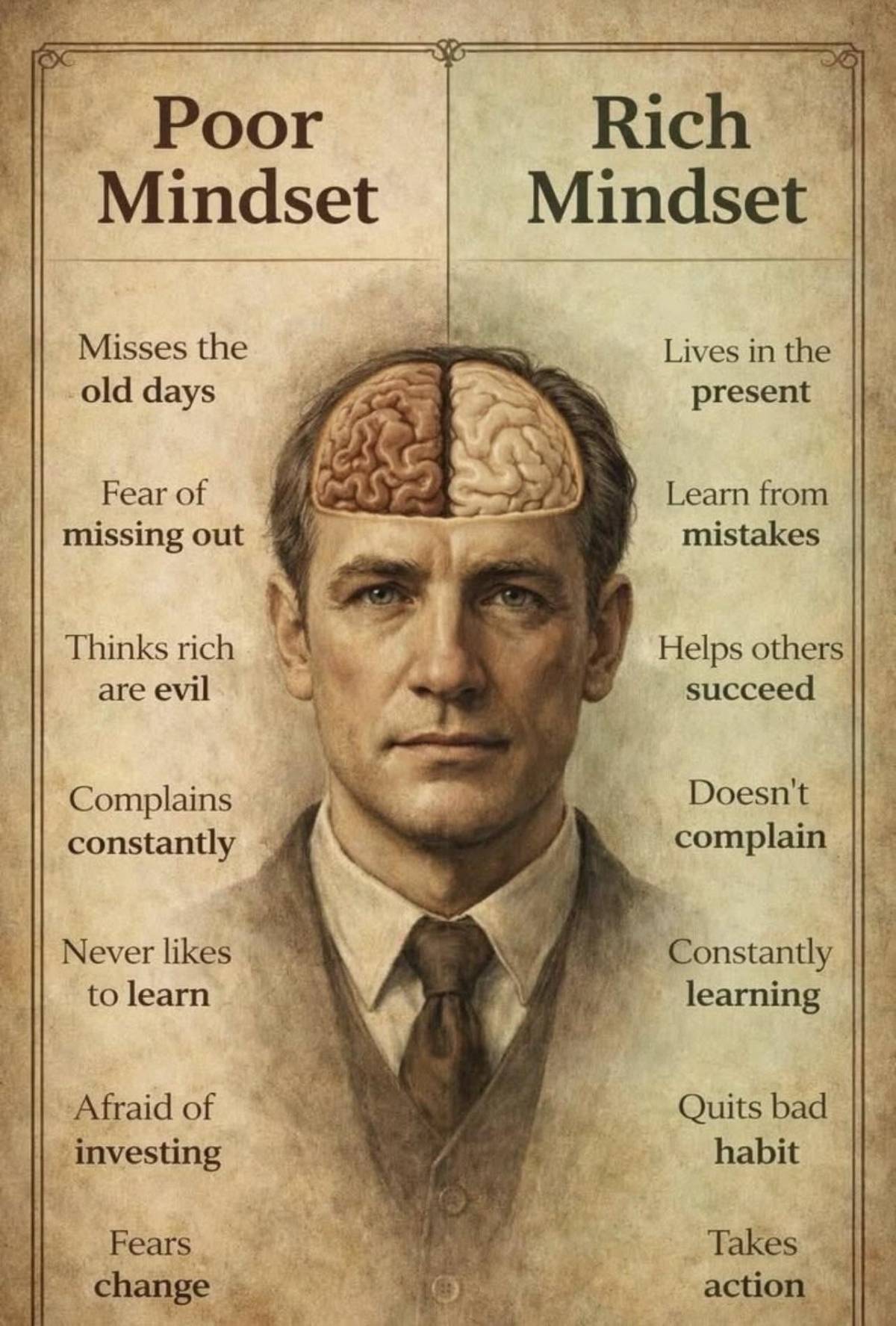 Dream - Motivation - Risk - Push - Success