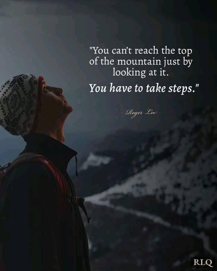 One step at a time
