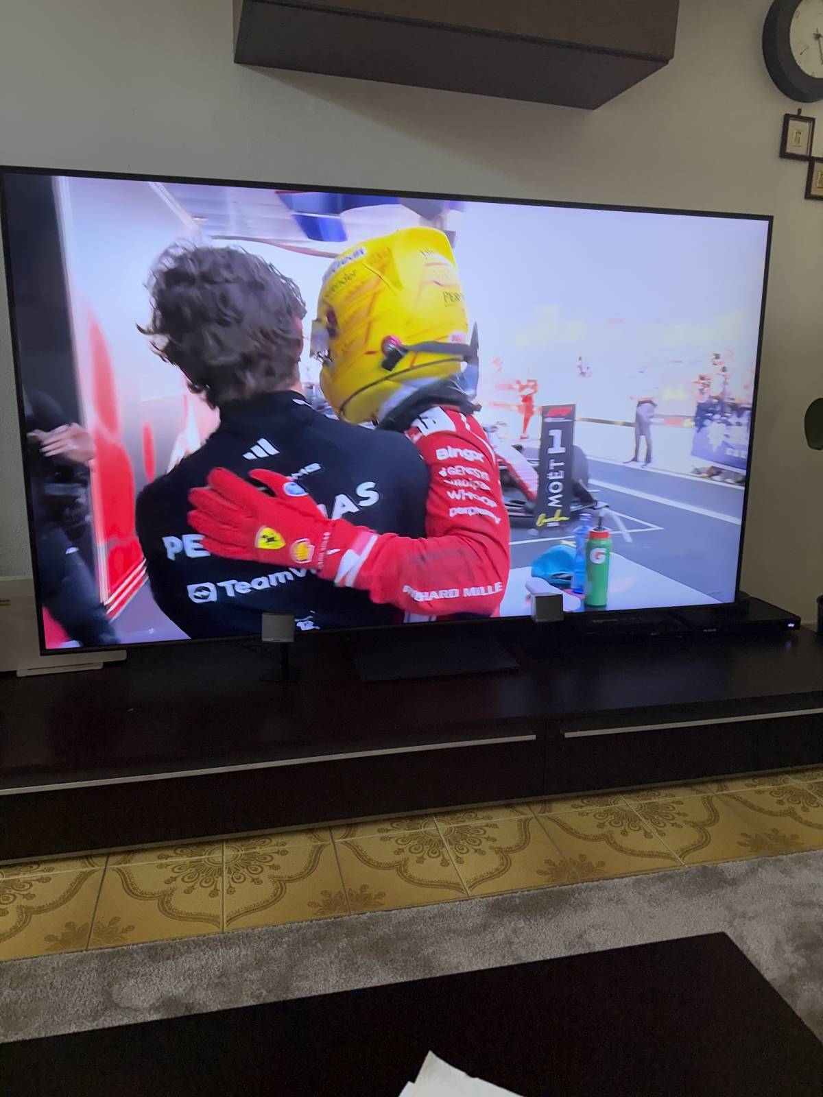 #lewis Hamilton 
Lewis won Spanish GP
