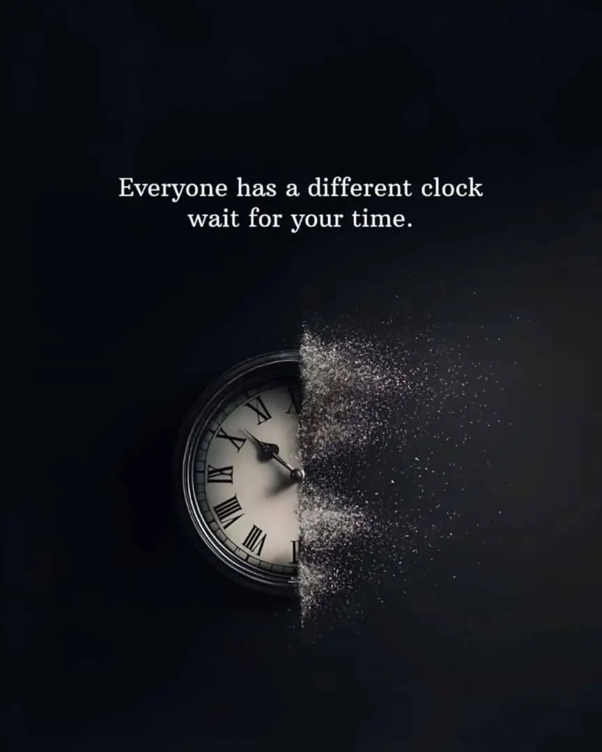 Happy New my Followers.
➡️Everyone has a different clock, wait for your time. Everyone's life runs...