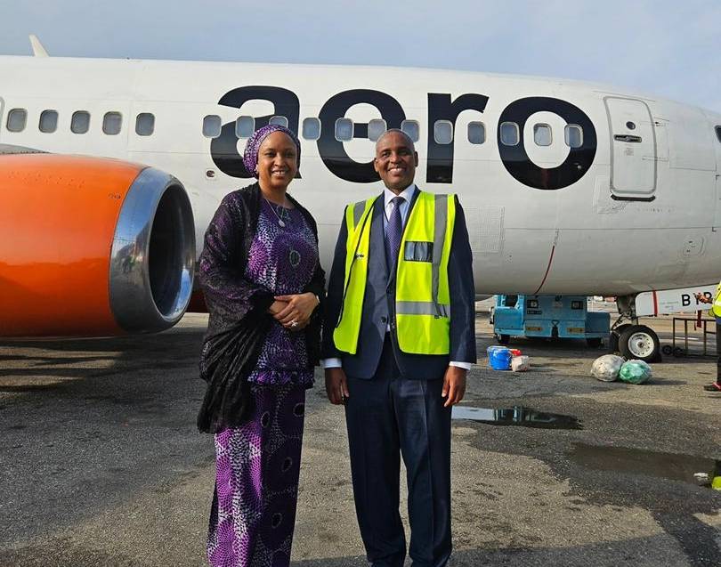 Aero Contractors Says Government-Private Sector Partnership Key to Aviation Growth
*....as Hadiza...
