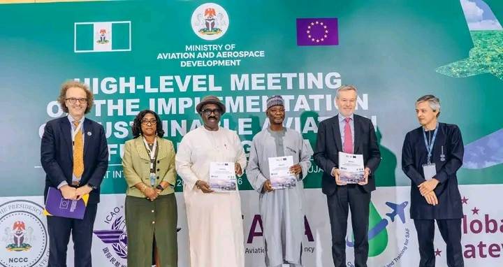 Nigeria Launches National Sustainable Aviation Fuel Programme with ICAO, EU Support
https://newsbu...