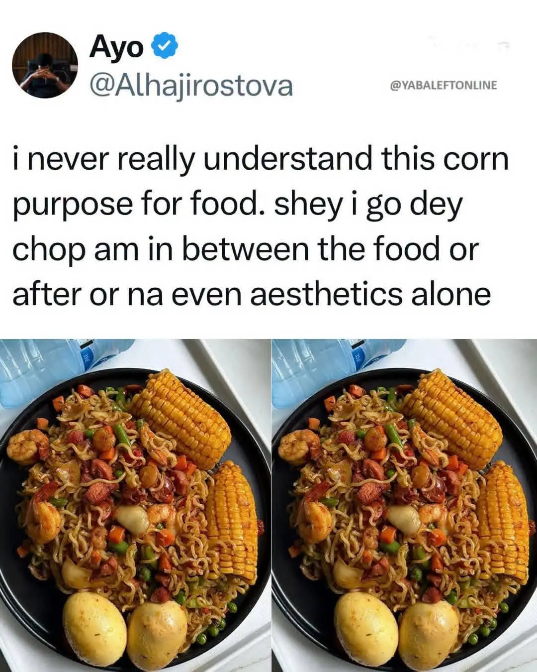 Someone finally asked the right question.