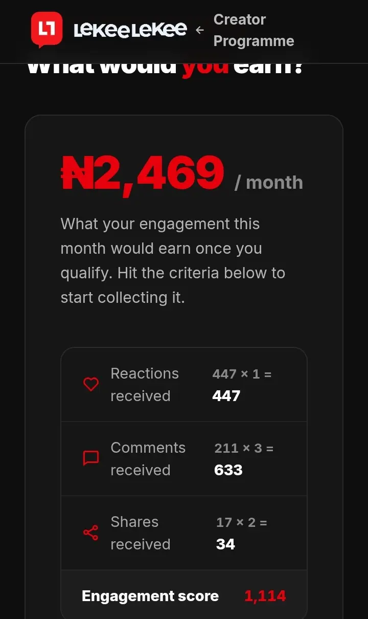 I joined this platform some days ago, approximately 7 days now, I been dey count my money jejely and...