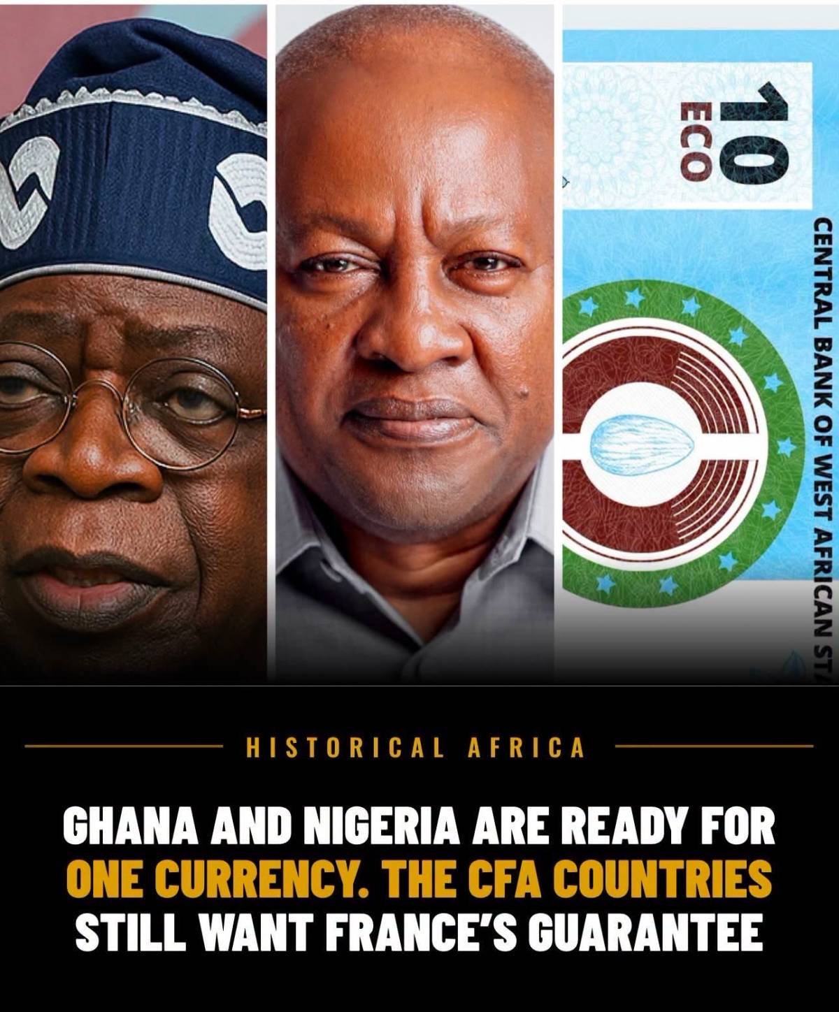 Nigeria just proposed launching the Eco without the CFA countries in it at all
The ECOWAS single cu...
