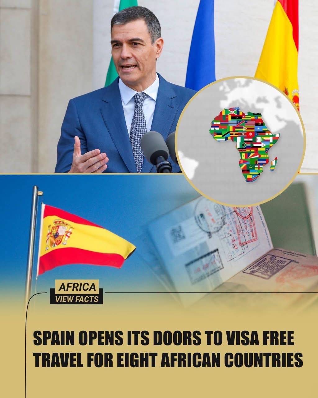 Spain has confirmed its 2026 visa policy, allowing citizens of Botswana π§πΌ, Namibia π³π¦, Eswatini πΈπΏ,...