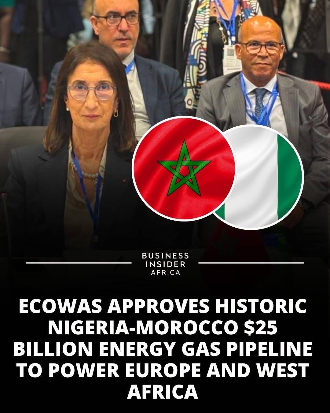 West African leaders signed an ECOWAS agreement, to construct a $25 billion gas pipeline linking Nig...