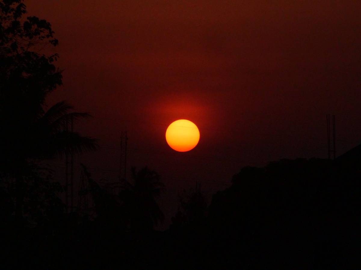 The farther the sun...