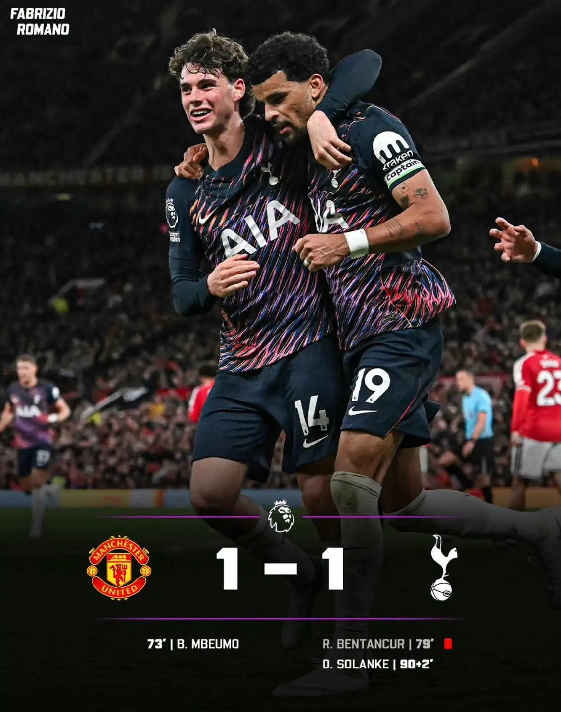 FORMER BIG CLUB COULD NOT BEAT TEN MEN SPURS 😂😂