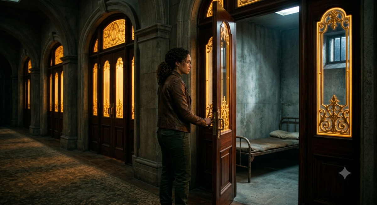 Some doors opened dishonestly lead to rooms filled with regret.