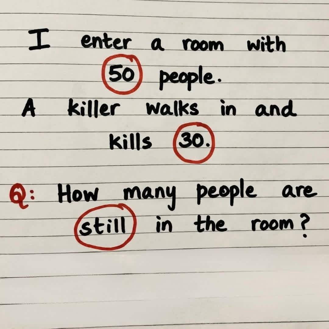 Let's see how many people will get this right.