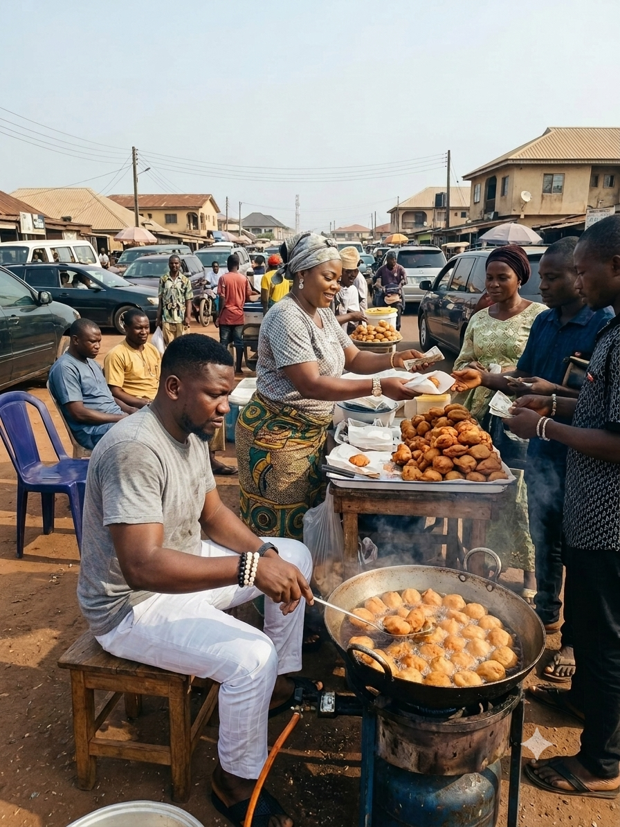 Myself and My wife have started our Akara business oo.
Do well to patronize us my good people.