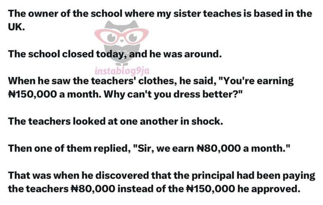 We are extremely wicked in this country...
Na we dey do ourselves.