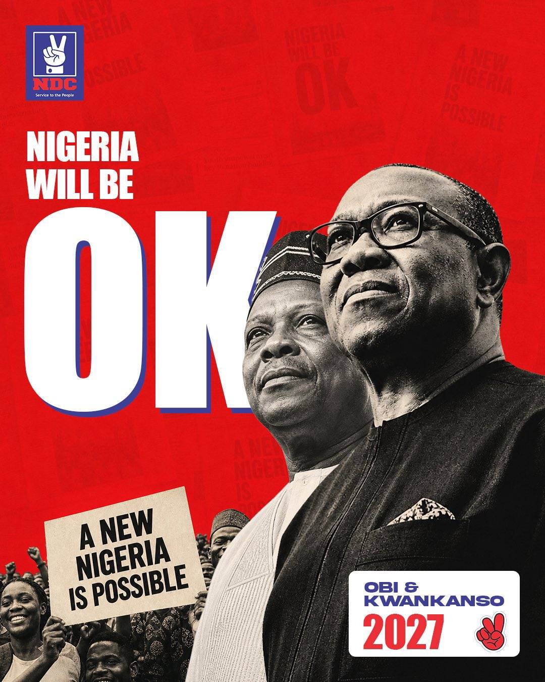 As the political landscape is taking shape, mention one thing you’d want this duo to do when they ar...