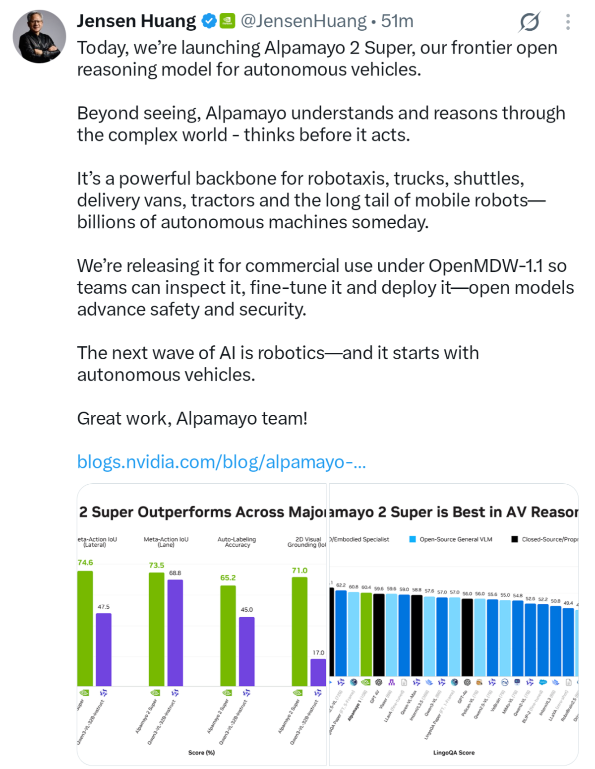 From the CEO of Nvidia. AI is here to stay and it will find its way into every facet of our lives. T...