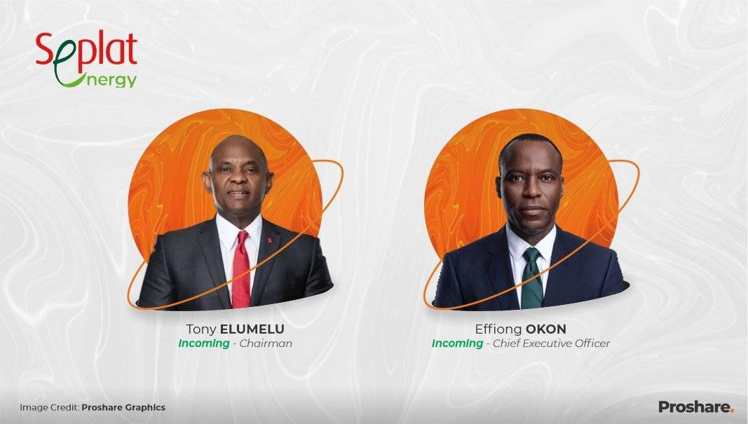 Seplat Energy Plc has announced a major leadership transition, with entrepreneur and investor Tony O...