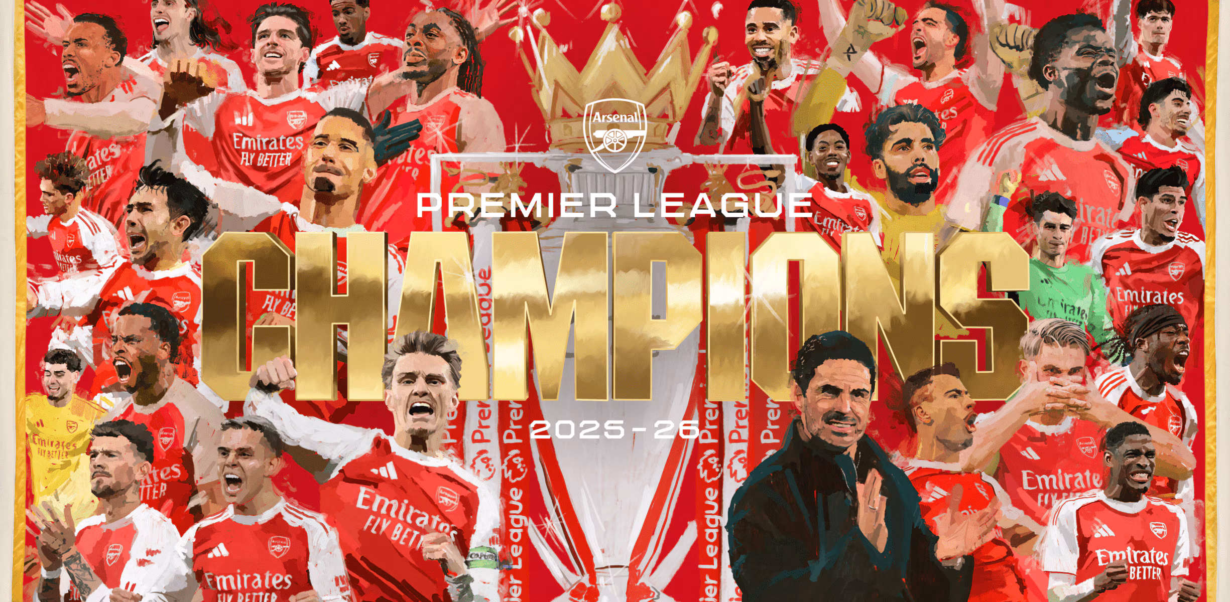 Arsenal has emerged 2025-2026 EPL champions since they last won it in 2004. My people, is it really...