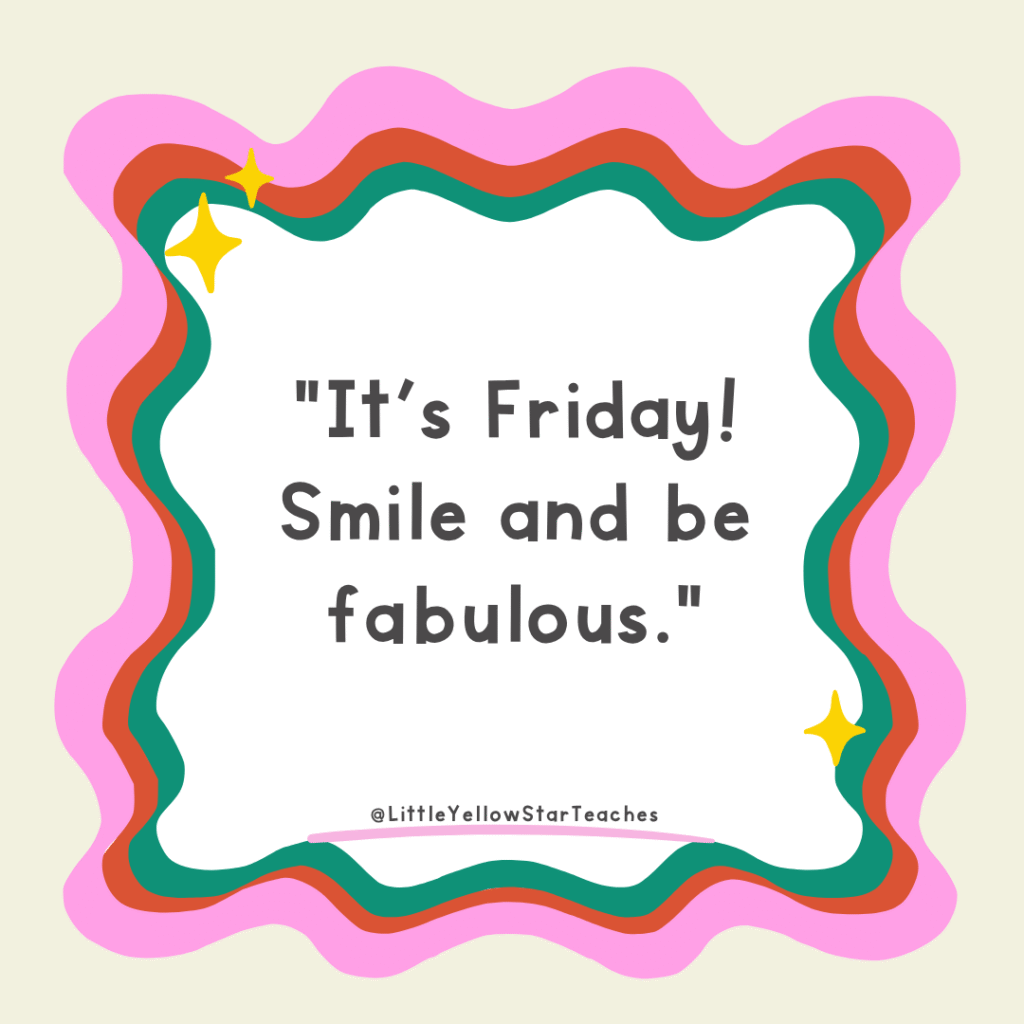 Holiday might be over, but the weekend is here!
Smile as you prepare for some round of unwinding aft...