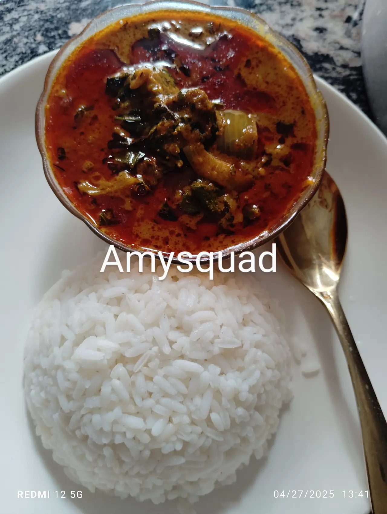 Sunday Rice and Stew is ready.
What did you eat this afternoon?
1. Fried rice
2. Jellof rice
3. R...