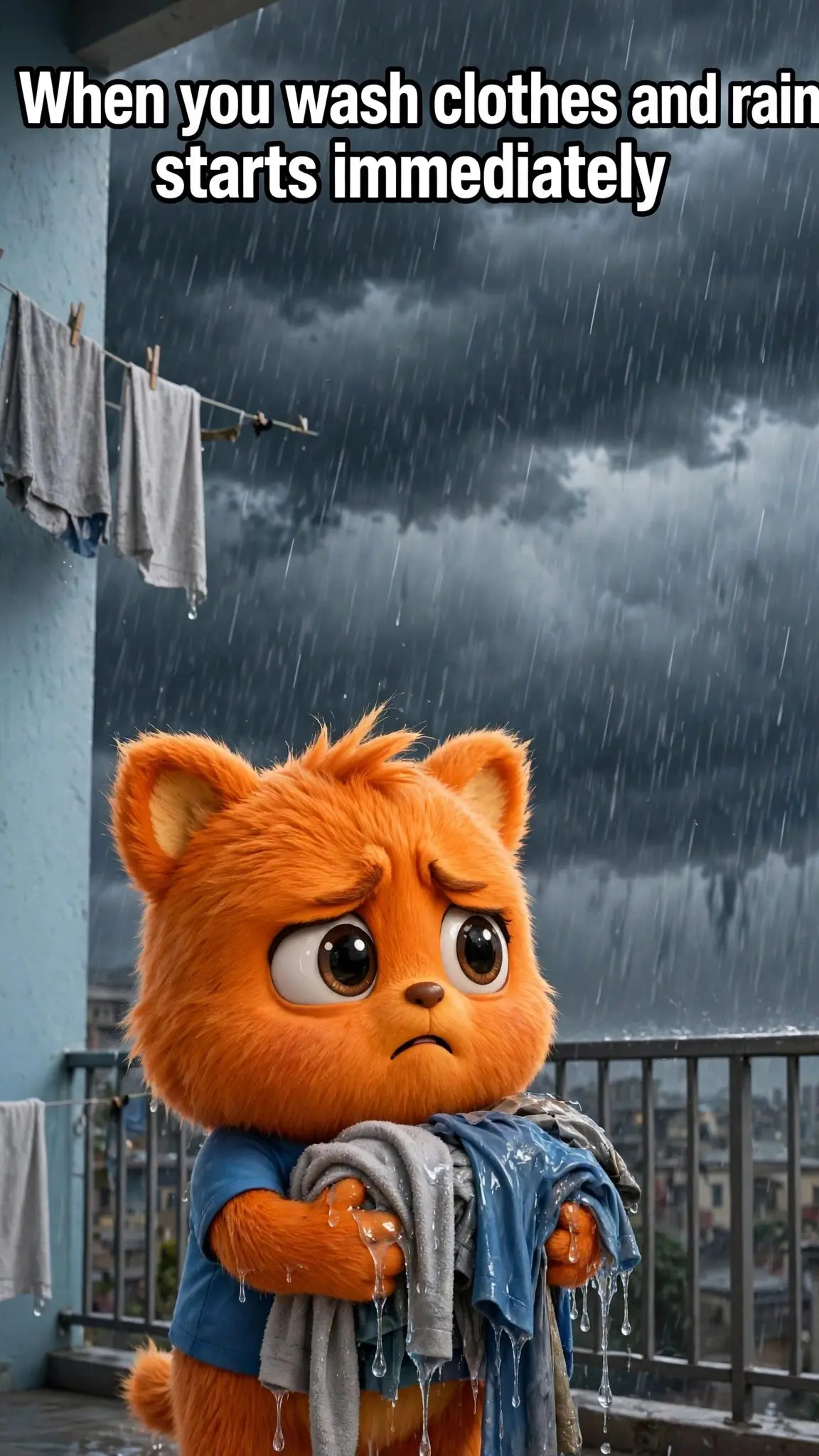 Be honest, how many times has this happened to you this rainy season? π§οΈπ