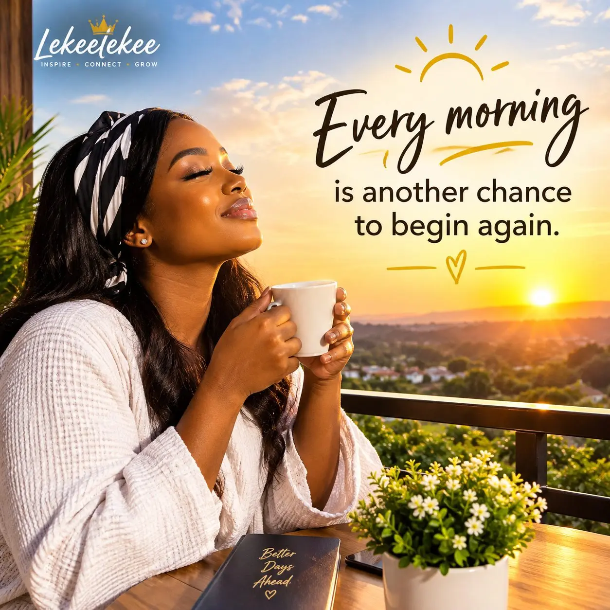 ๐โจ GOOD MORNING MY LEKEELEKEE FAMILY โค๏ธ
A new morning is another opportunity to rewrite your stor...