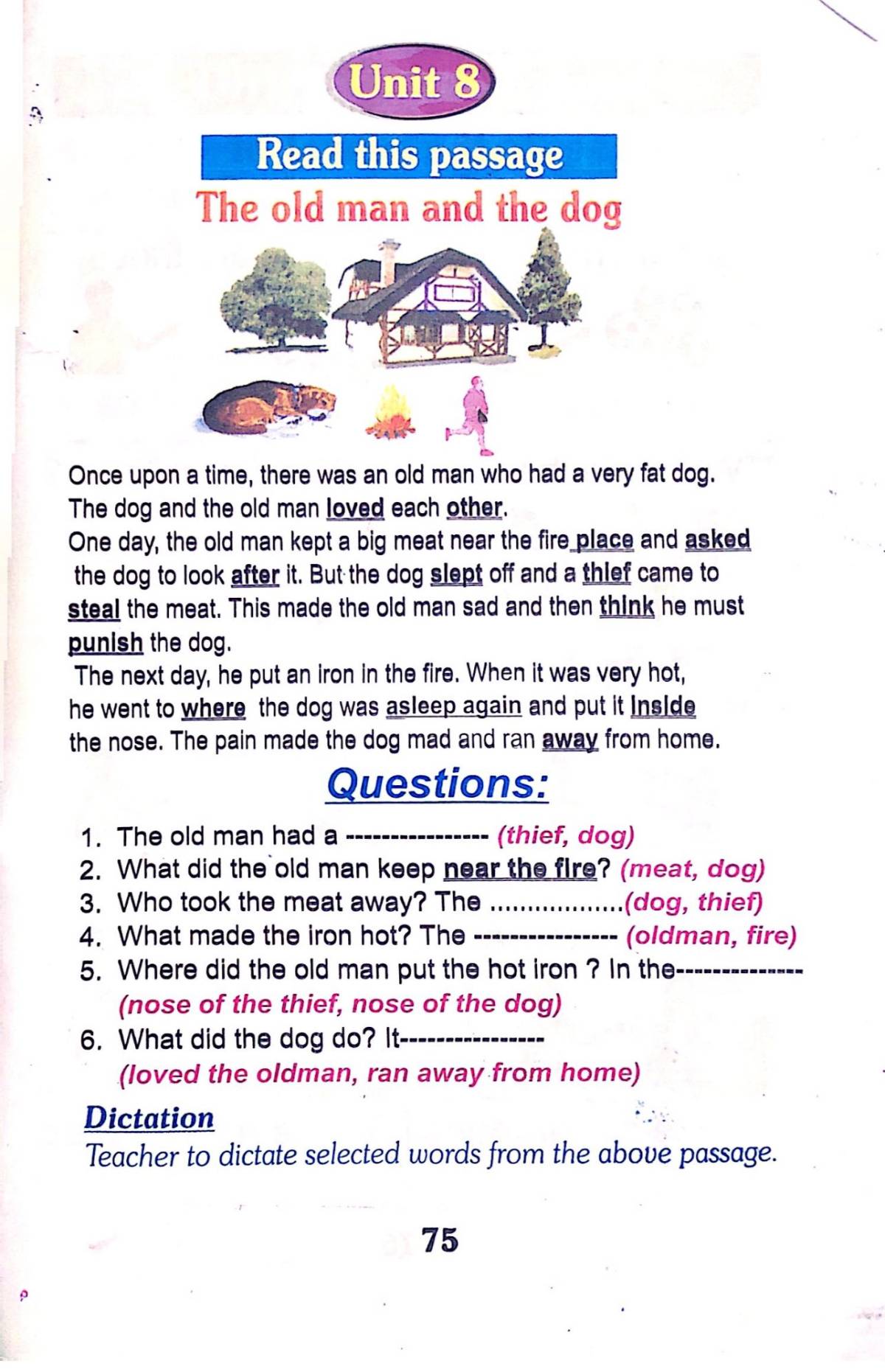 Read the last paragraph.
As a parent, especially a mother trying to raise good behaved children, try...