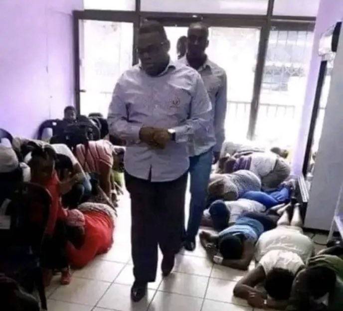 Africa is not yet ready for religion. We place our pastor were God should be.