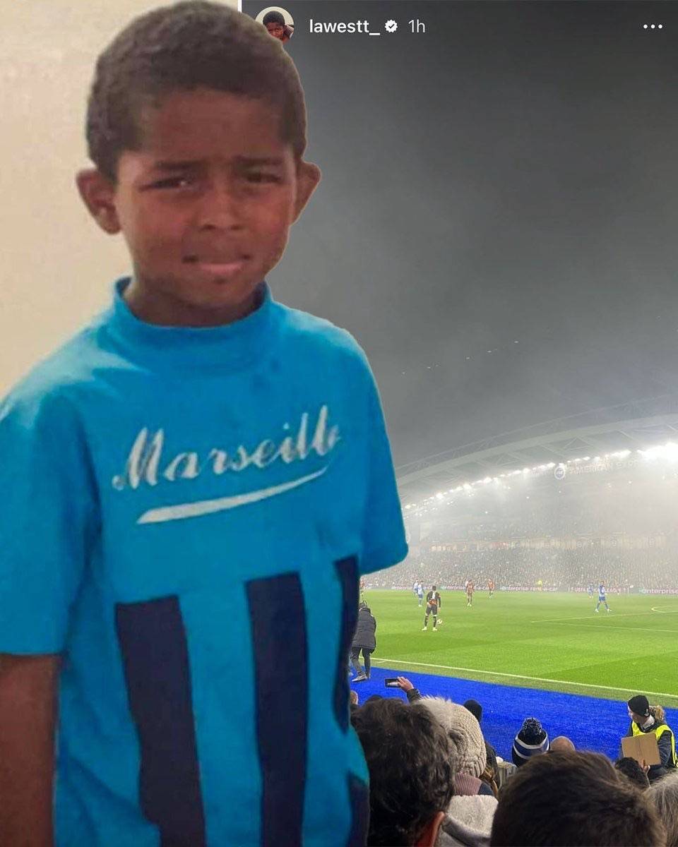 🗣Wesley Fofana on his first kit:
"A Marseille kit. The first kit I ever had was a Didier Drogba Mar...