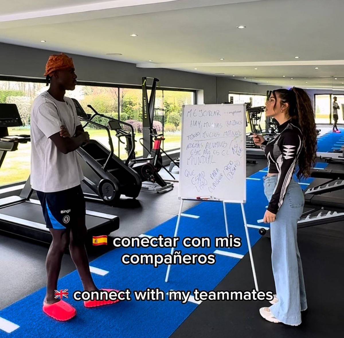 ๐จ Trevoh Chalobah has started taking Spanish classes with language coach Sara Duque in order to bet...