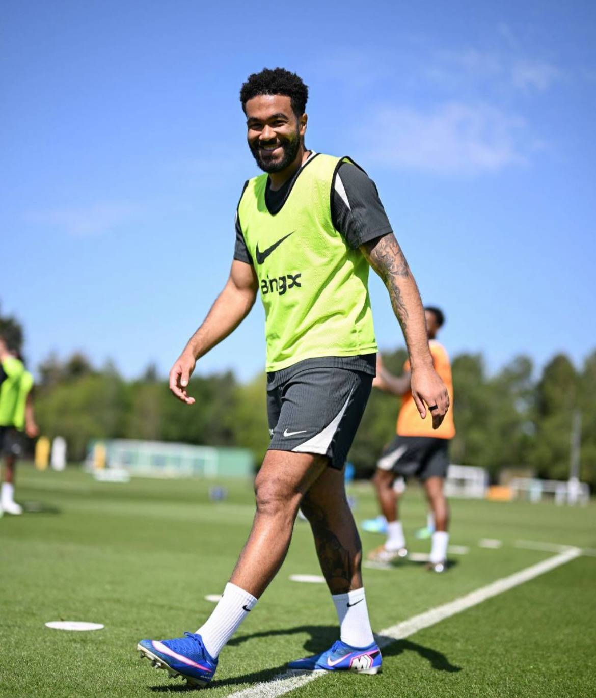 Welcome back Reece James.
#CFC | #Chelsea
๐ฒ @CFC_ChelseaFC