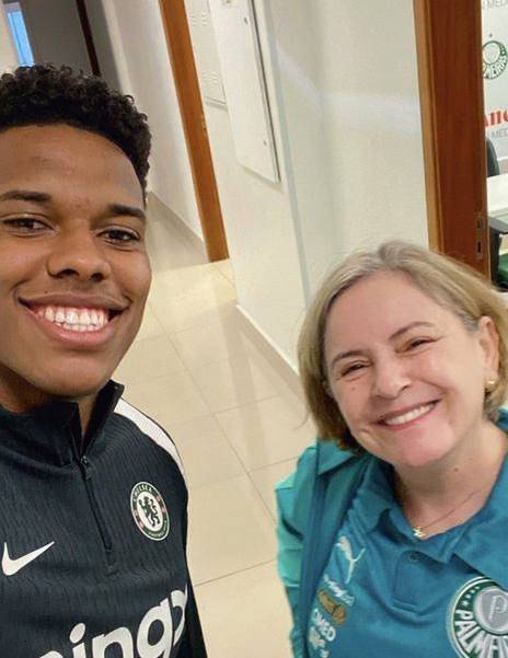 ‼️Estêvão has been in Brazil since the beginning of the week to deal with his injury at Palmeiras....