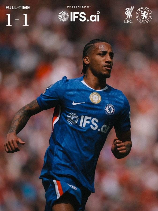 A point at Anfield.
#CFC | #Chelsea | #LIVCHE
๐ฒ @CFC_ChelseaFC