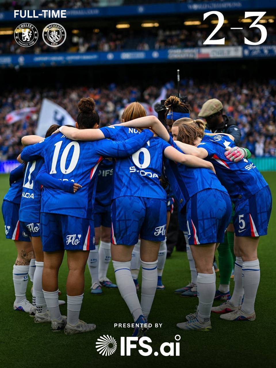 Our FA Cup run comes to an end.
#CFC | #Chelsea | #CFCW
๐ฒ @CFC_ChelseaFC
