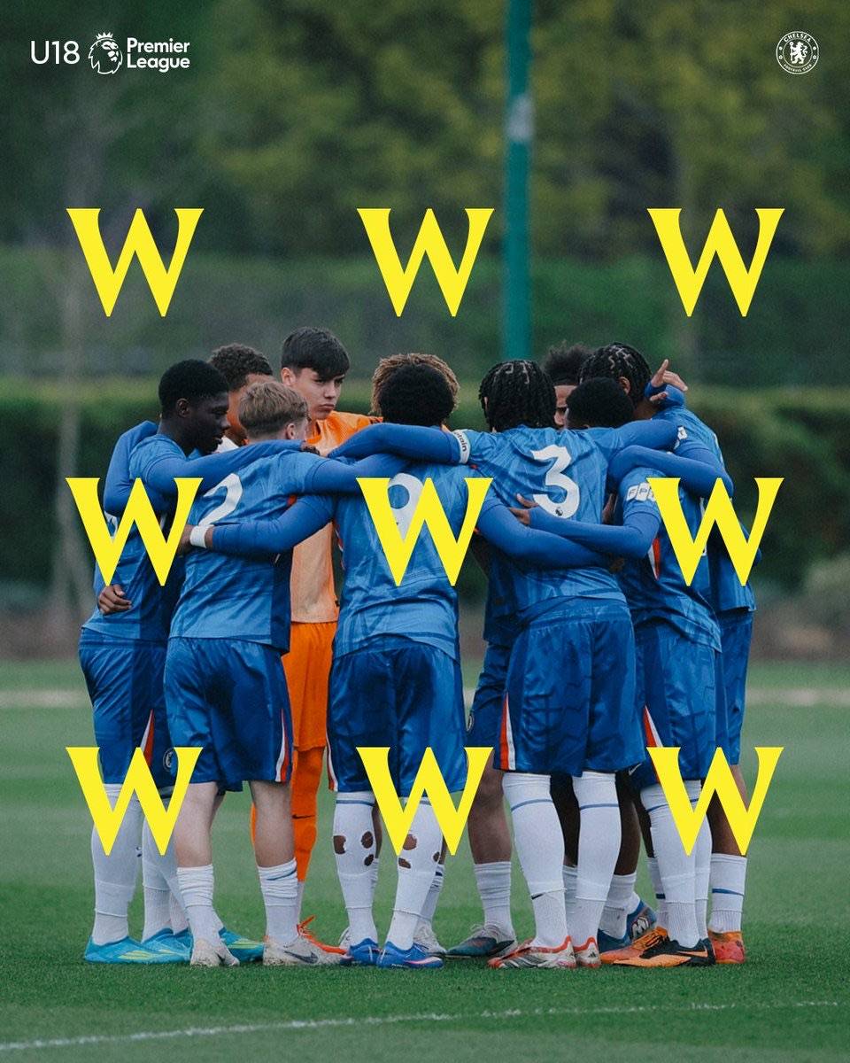 Nine wins in a row for our Under-18s! ๐
#CFC | #Chelsea
๐ฒ @CFC_ChelseaFC