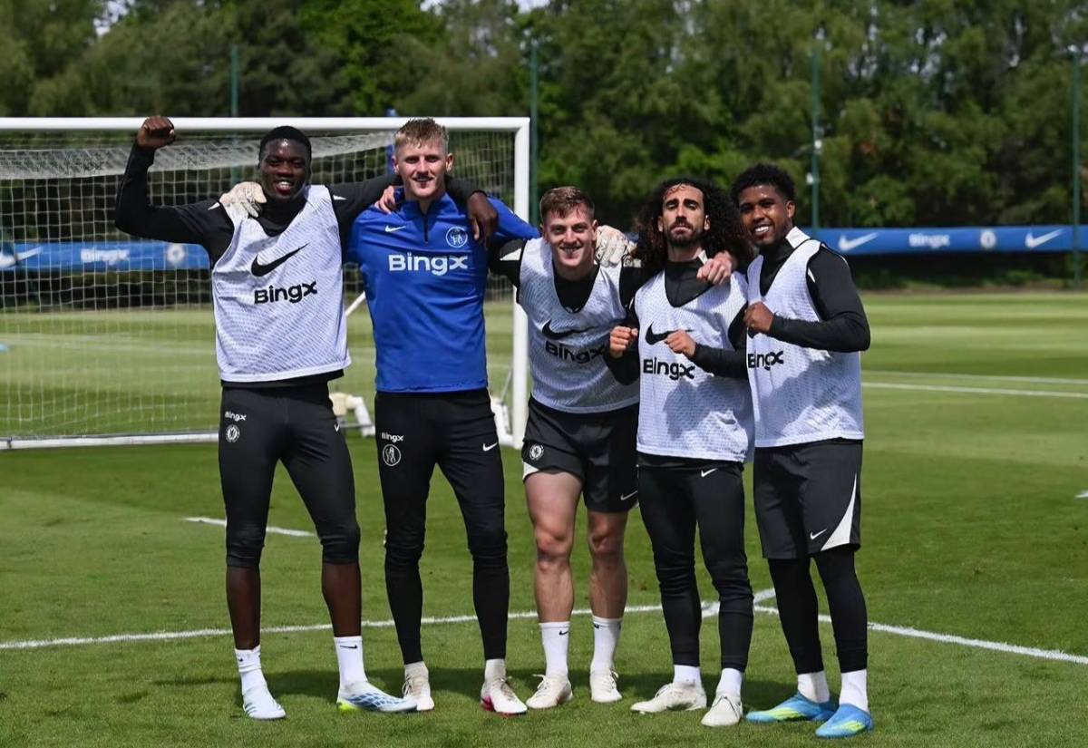 ๐ต Marc Cucurella via IG.
Winning team! ๐ฅ
#CFC | #Chelsea