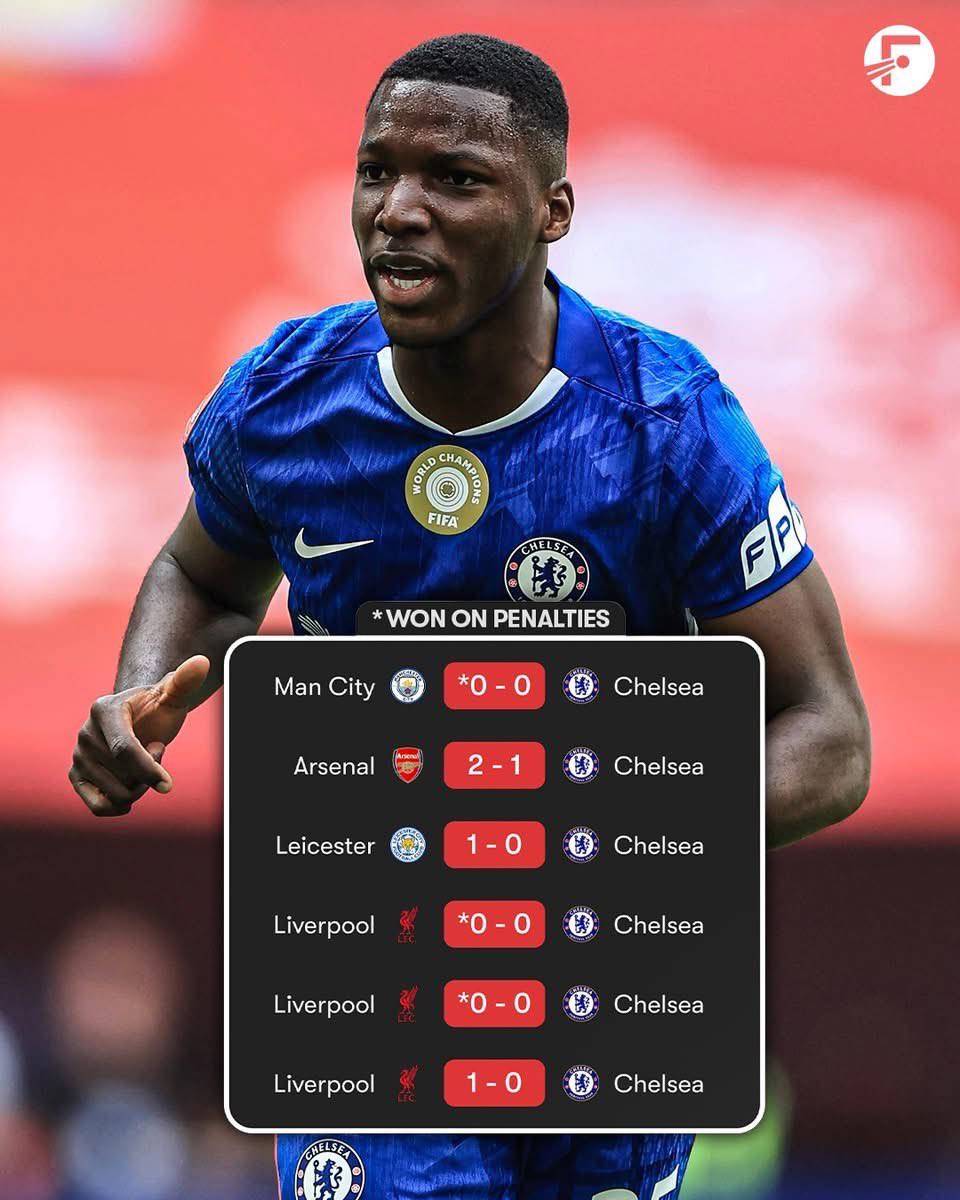 Chelsea have lost the SEVENTH consecutive final at Wembley.
#CFC | #Chelsea | #EmiratesFACup
๐ฒ @...