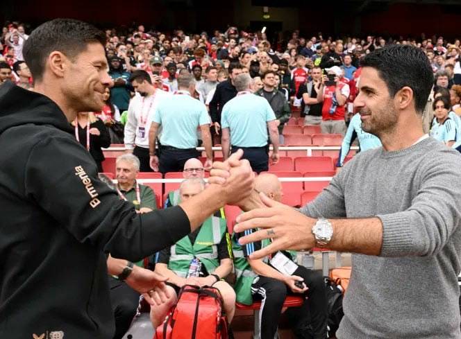 🚨🇪🇸 Mikel Arteta’s progress with Arsenal will chime with Xabi Alonso as he starts his new role on J...