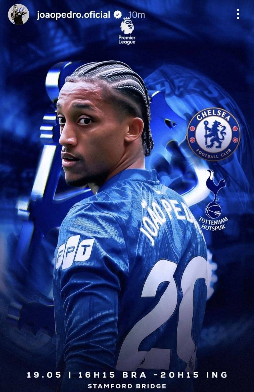 Joao Pedro via IG. 🔵

#CFC | #Chelsea